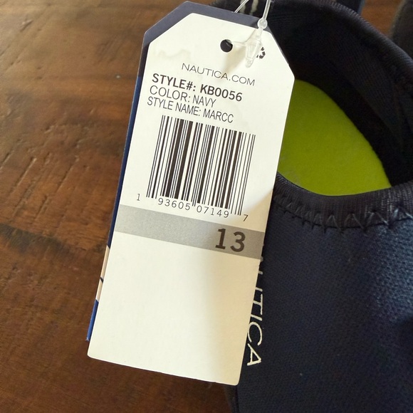 Nautica Kids Dark Blue Water Shoes - Picture 7 of 7